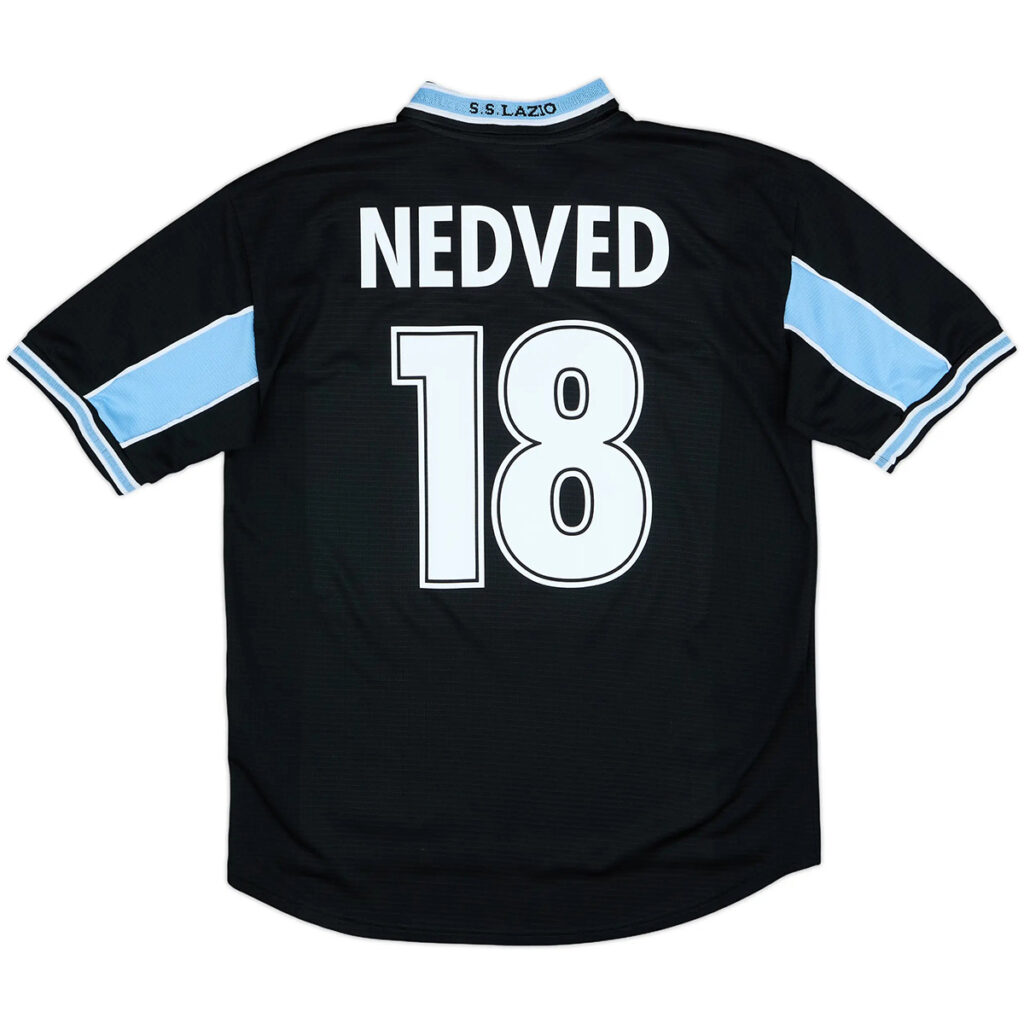 NEDVED #18 Retro Lazio Away Jersey 1998/00 - Cancha Kits