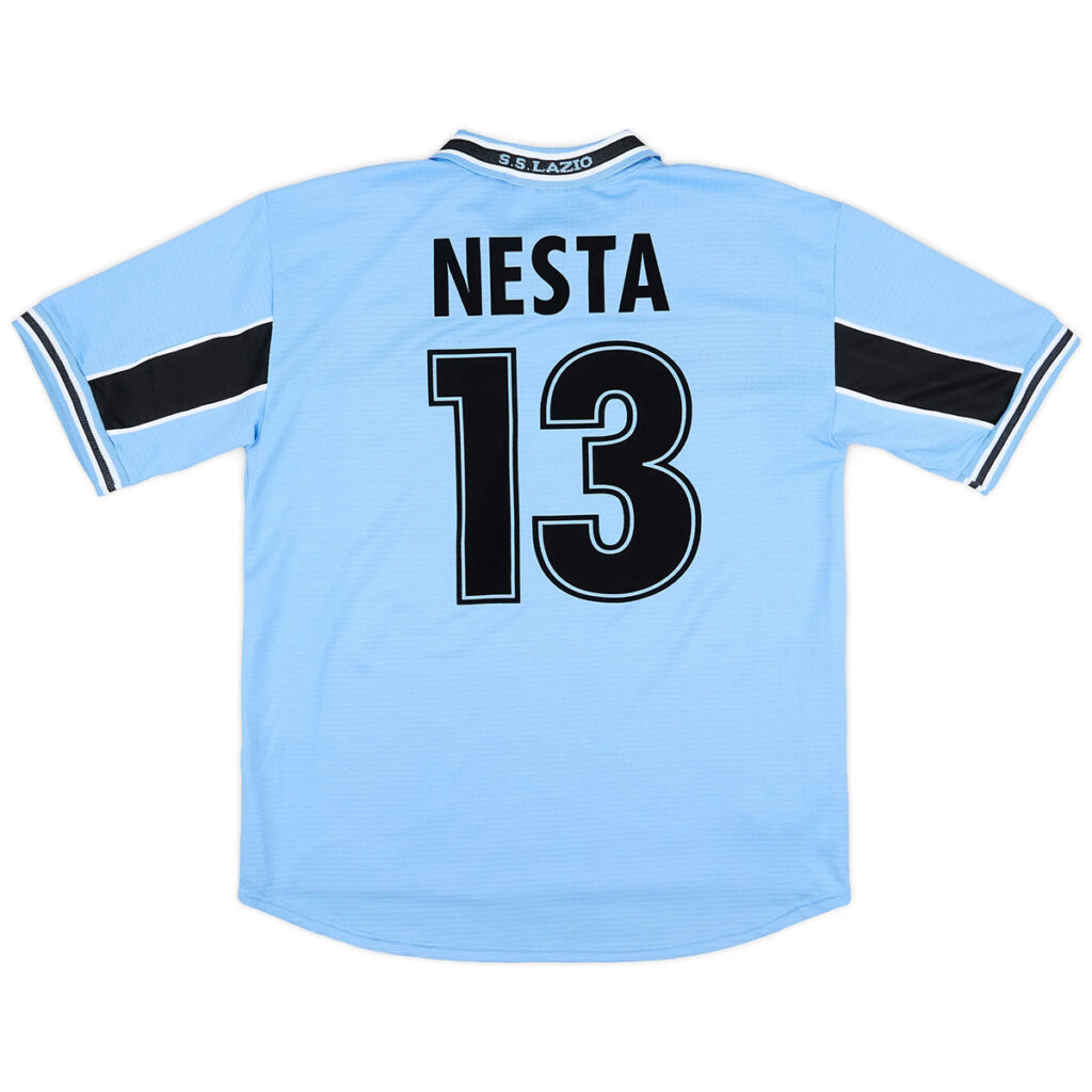 NESTA #13 Retro Lazio Home Jersey 1998/00 - Cancha Kits