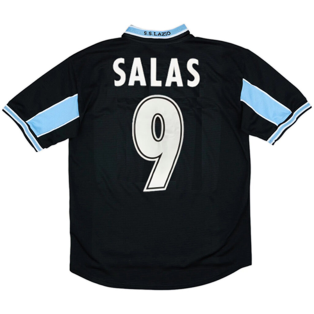 Salas #9 Retro Lazio Away Jersey 1998/00 - Cancha Kits
