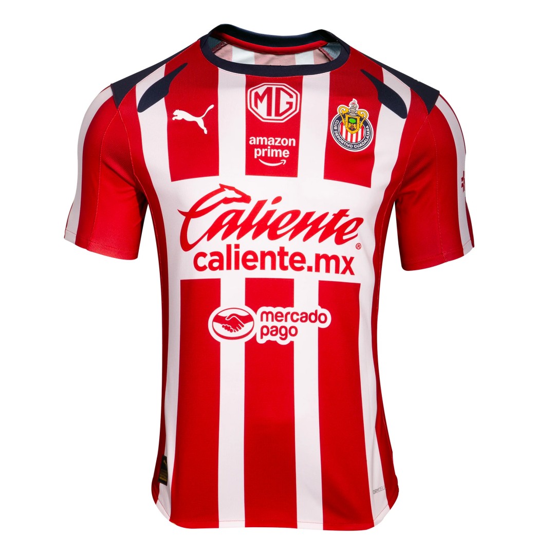 Chivas Home Jersey 2025/26 — Liga MX Home 2025/26