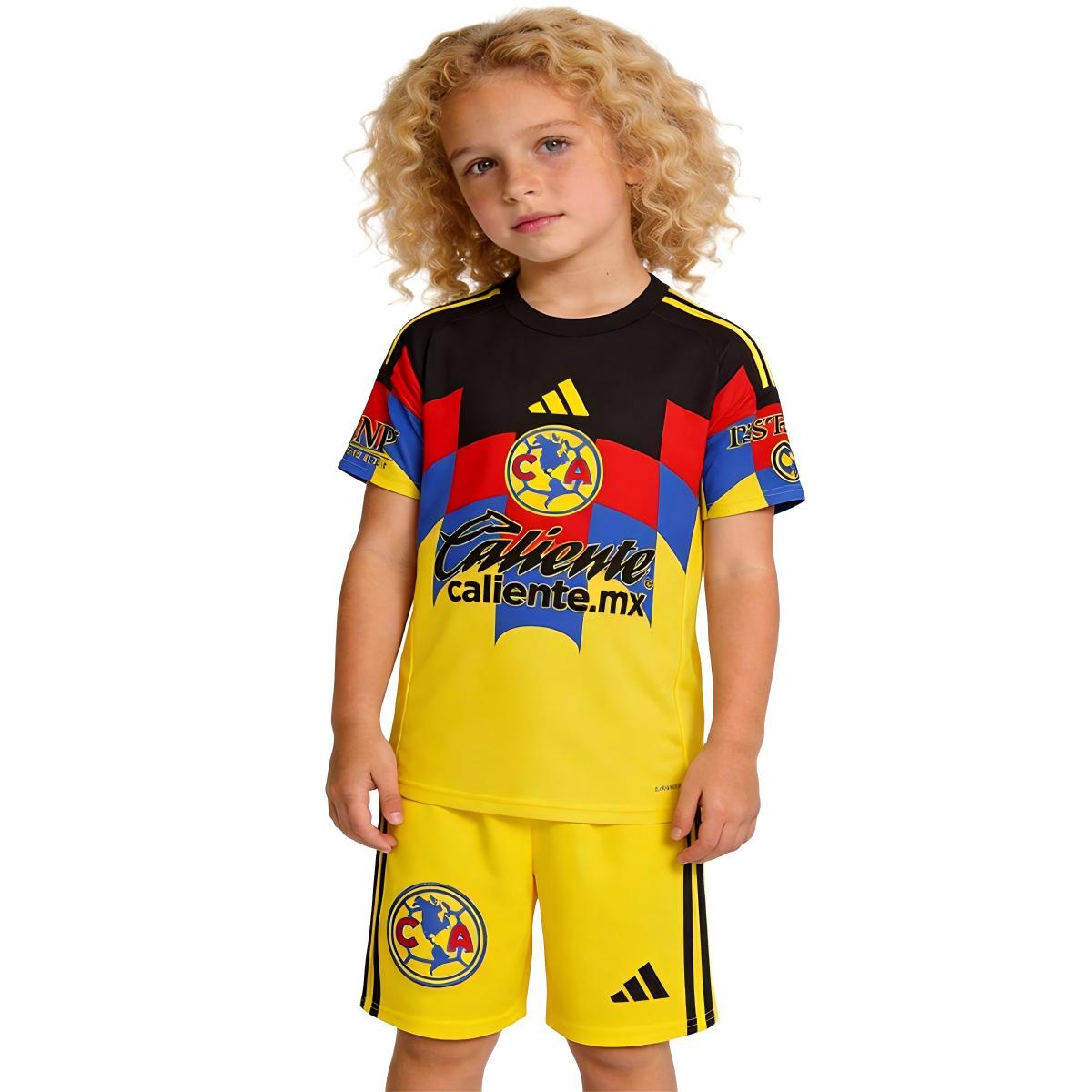 Kids Club America Home Jersey Kit — Liga MX Home 2024/25