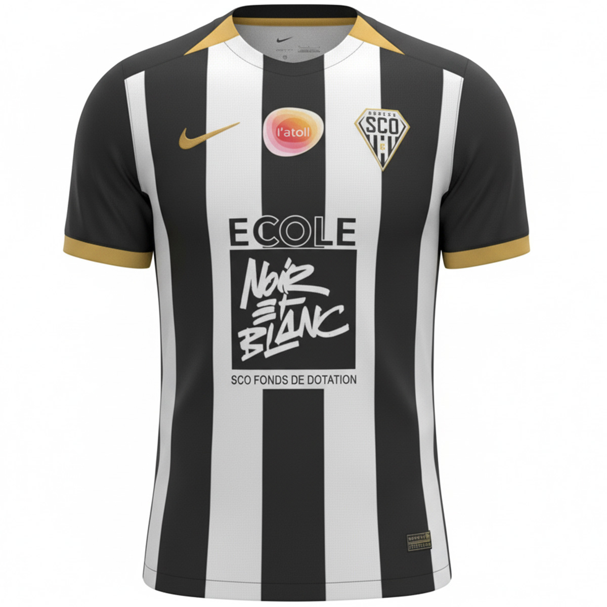 Angers Home Jersey 2025/26 — Ligue 1 Home 2025/26