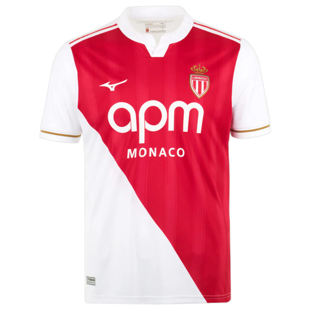 AS Monaco Home Jersey 2025/26 - Cancha Kits