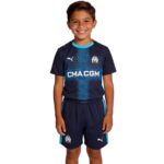 Kids Marseille Away Jersey Kit 2025/26