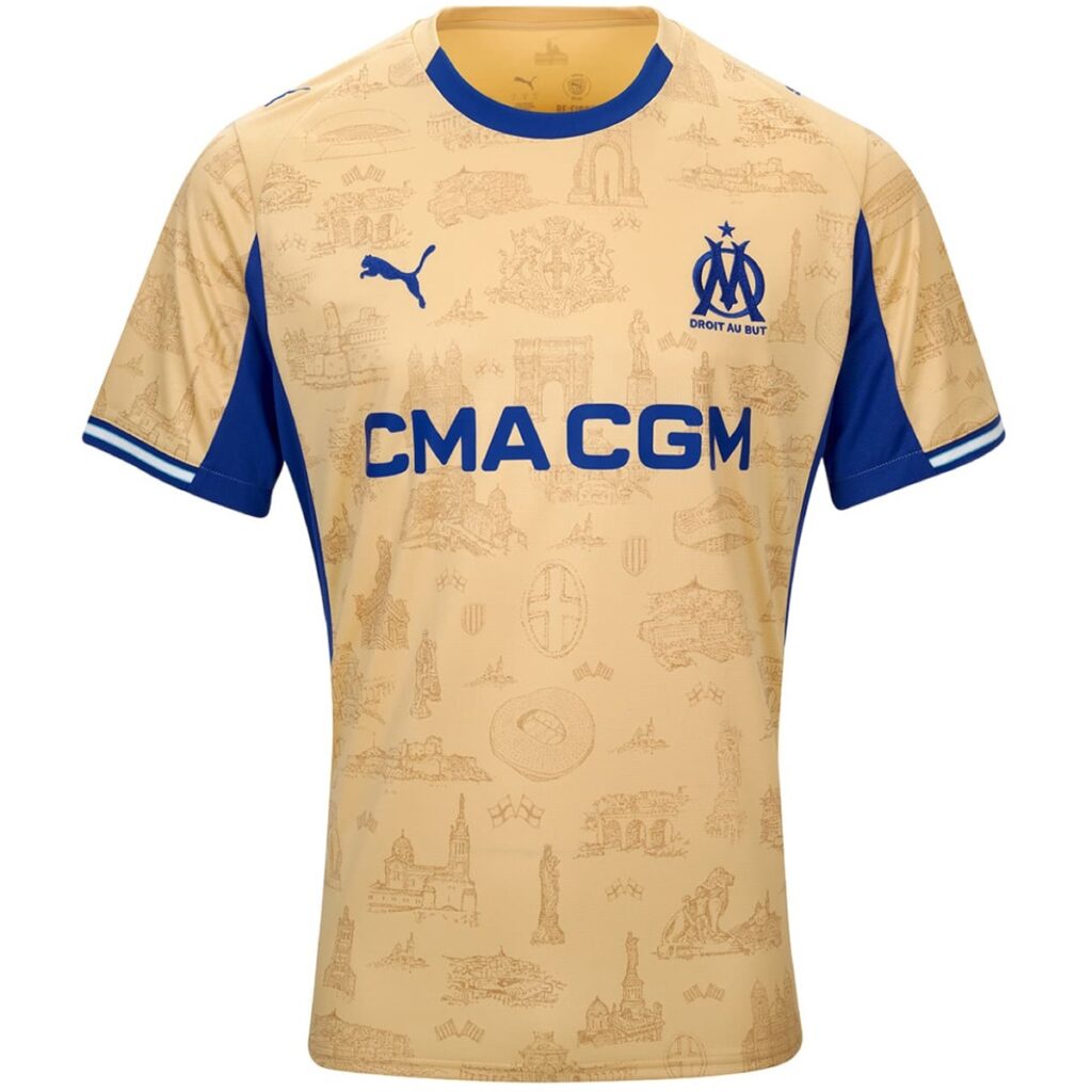 Marseille Fourth Jersey 2025/26 - Cancha Kits