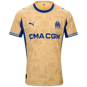 Marseille Fourth Match Jersey Player Version 2025/26 - Cancha Kits