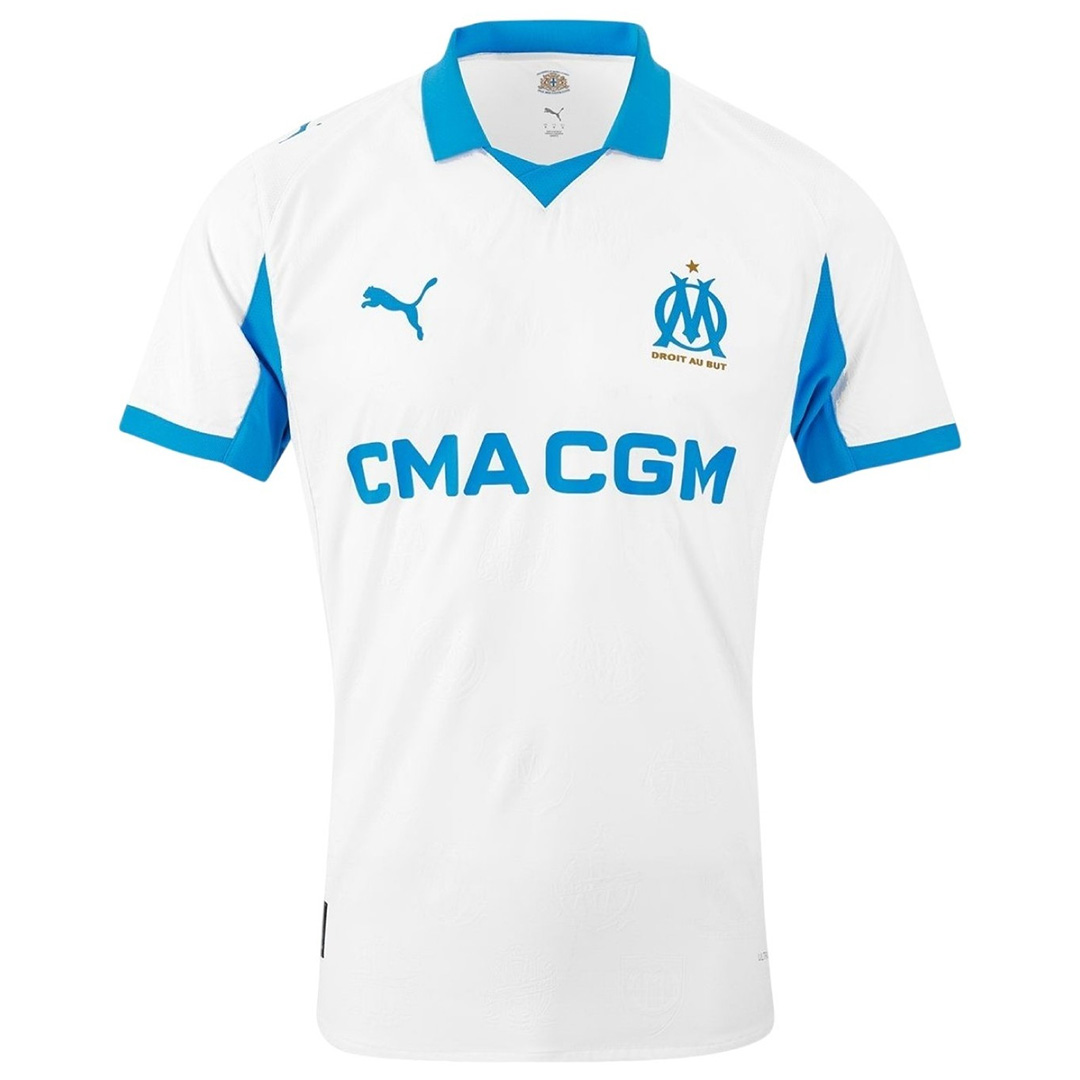 Marseille Home Jersey — Ligue 1 Home 2024/25