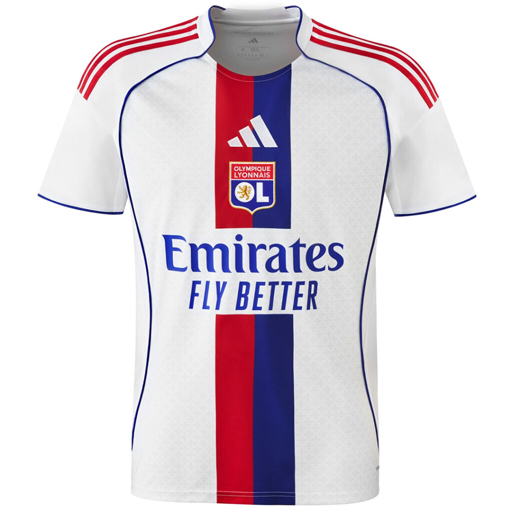 Olympique Lyonnais Home Jersey 2025/26 - Cancha Kits