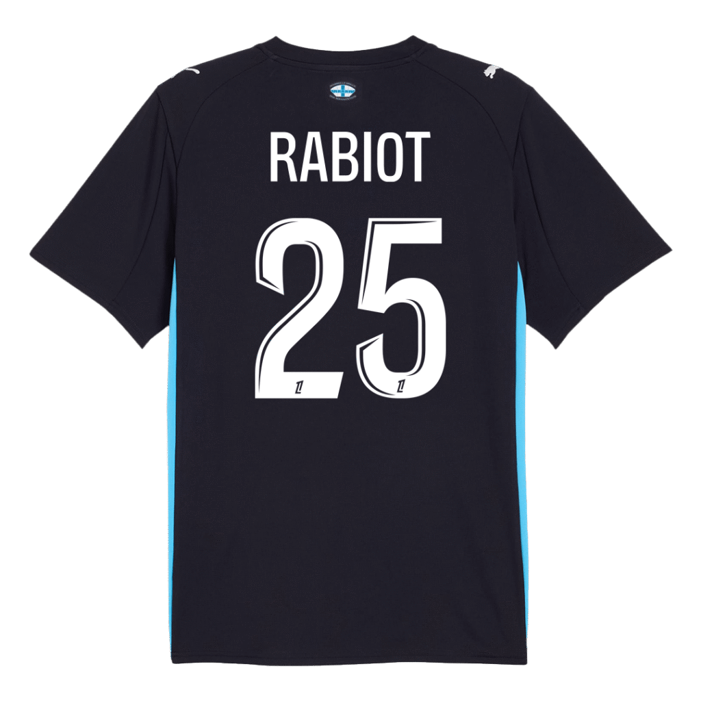 RABIOT #25 Marseille Away Jersey 2025/26 - Cancha Kits