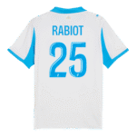RABIOT #25 Marseille Home Jersey 2025/26