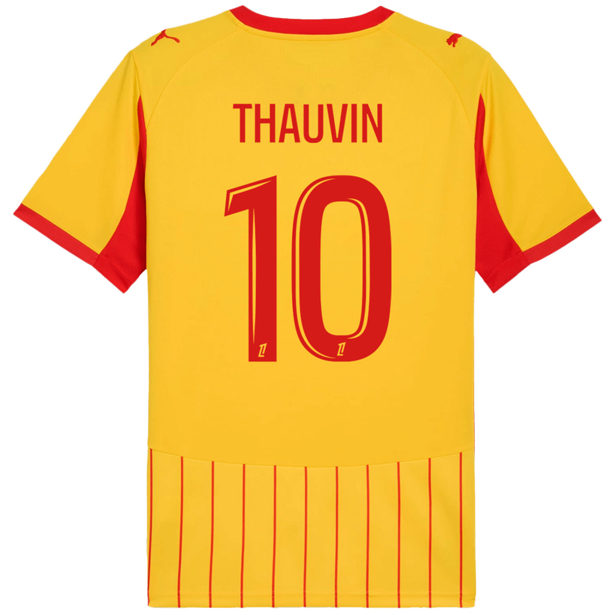 THAUVIN #10 RC Lens Home Jersey 2025/26 — Ligue 1 Home 2025/26