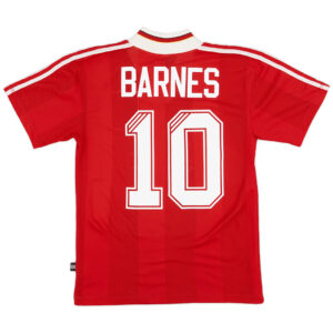 BARNES #10 Retro Liverpool Home Jersey 1995/96 - Cancha Kits