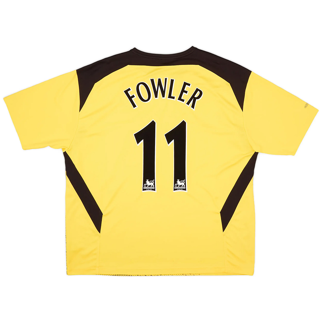 FOWLER #11 Retro Liverpool Away Jersey 2004/05 — Liverpool Away 2004/05