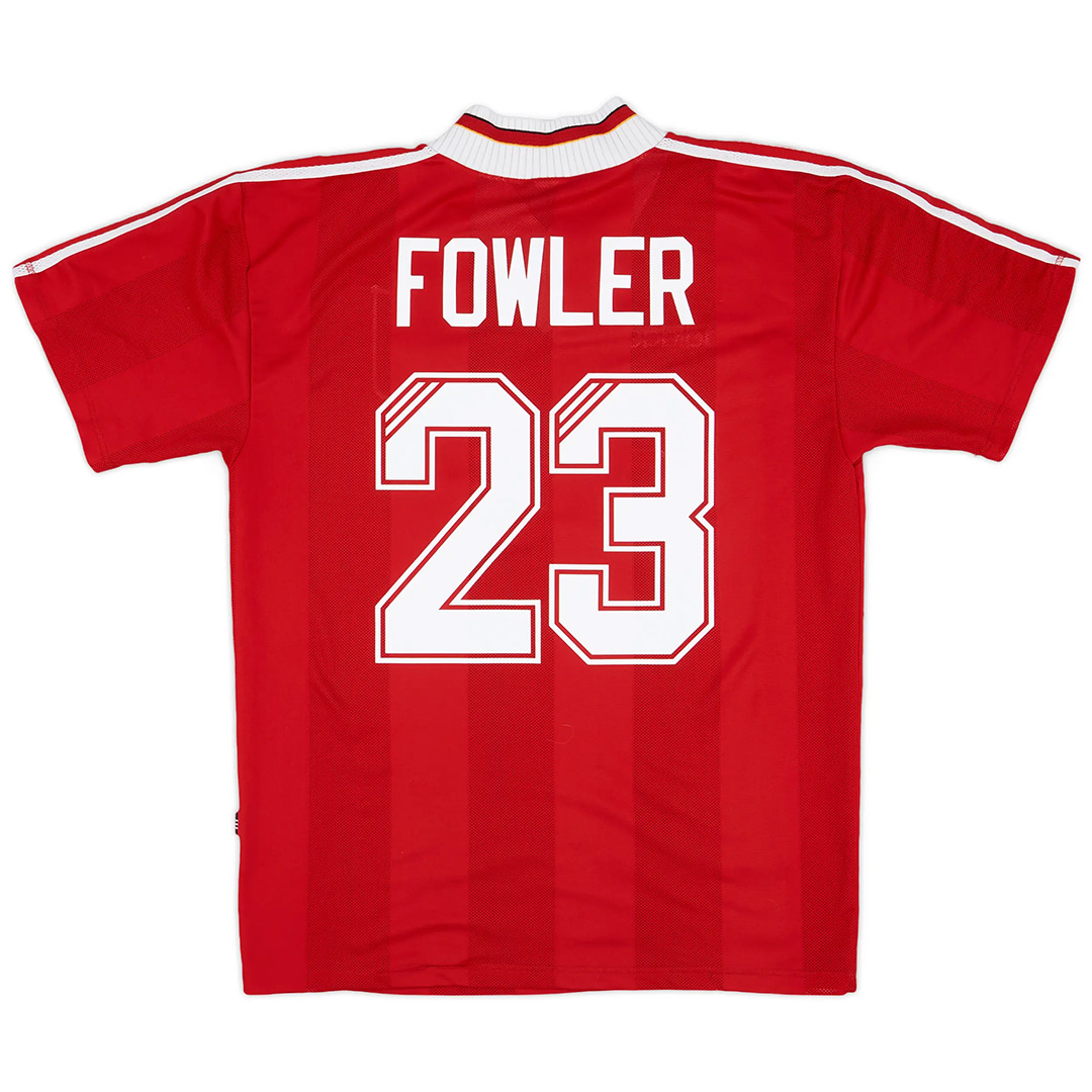 FOWLER #23 Retro Liverpool Home Jersey 1995/96 — Liverpool Home 1995/96