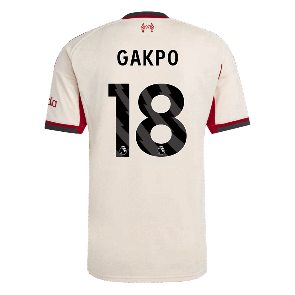 GAKPO #18 Liverpool Away Jersey 2025/26 - Cancha Kits