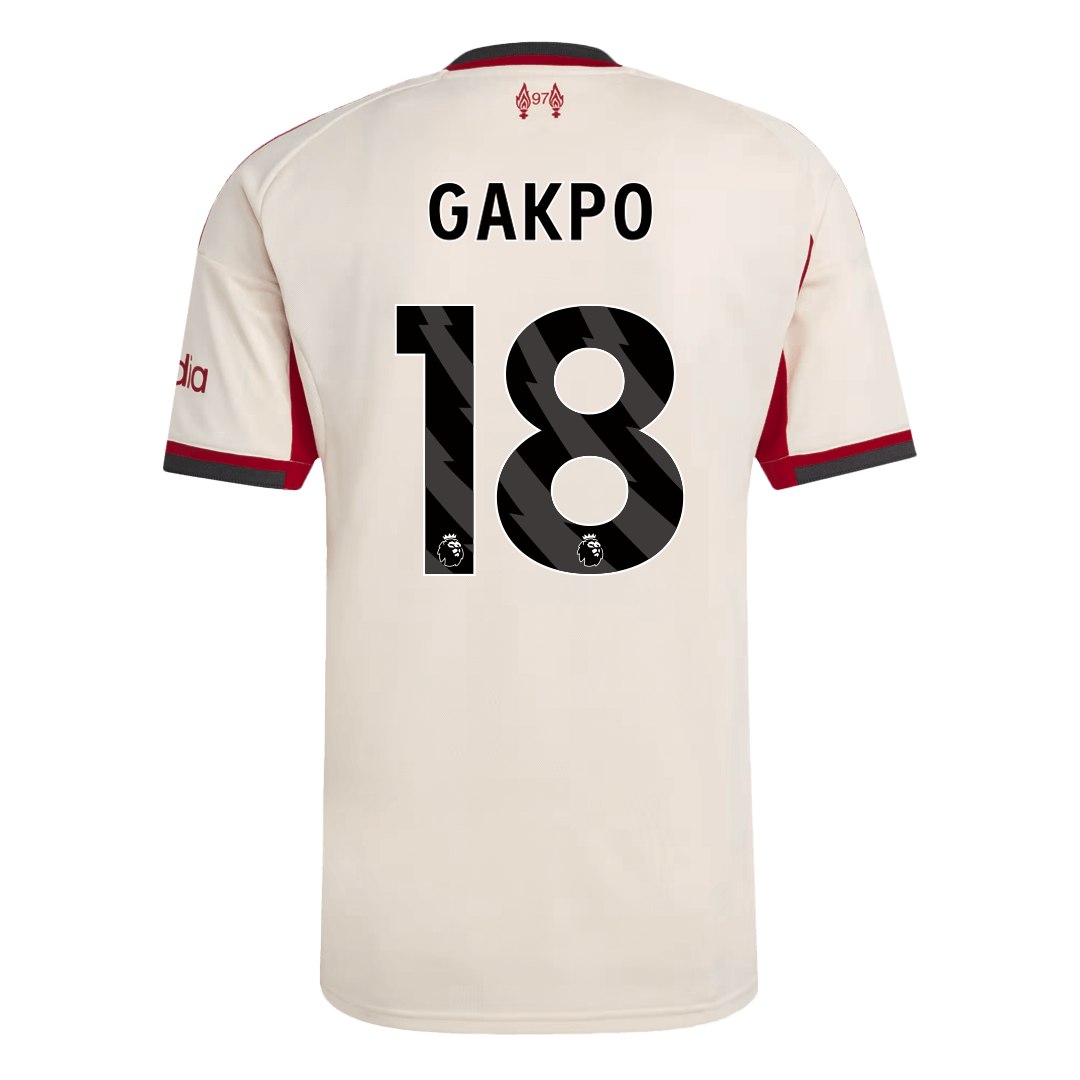 GAKPO #18 Liverpool Away Jersey 2025/26 — Liverpool Away 2025/26