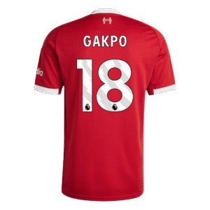 GAKPO #18 Liverpool Home Jersey 2025/26 - Cancha Kits