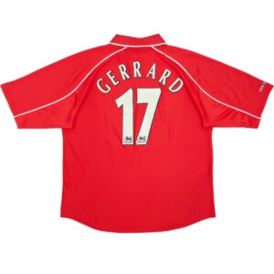 Gerrard #17 Retro Liverpool Home Jersey 2000/02 - Cancha Kits