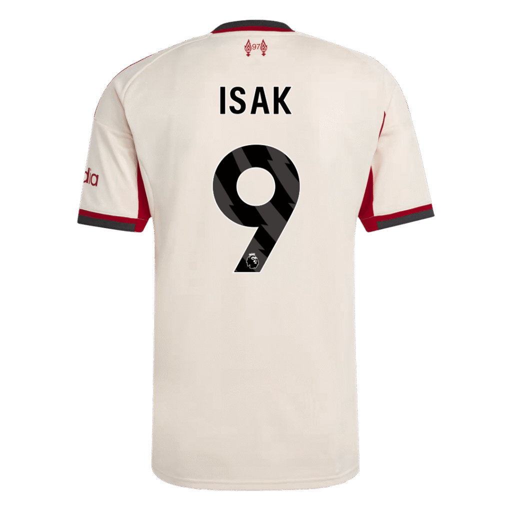 ISAK #9 Liverpool Away Jersey 2025/26 - Cancha Kits