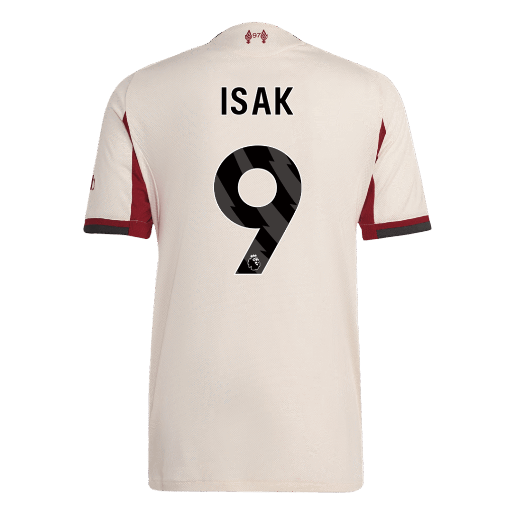 ISAK ##9 Liverpool Away Match Jersey Player Version 2025/26 - Cancha Kits