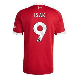 ISAK #9 Liverpool Home Jersey 2025/26 - Cancha Kits