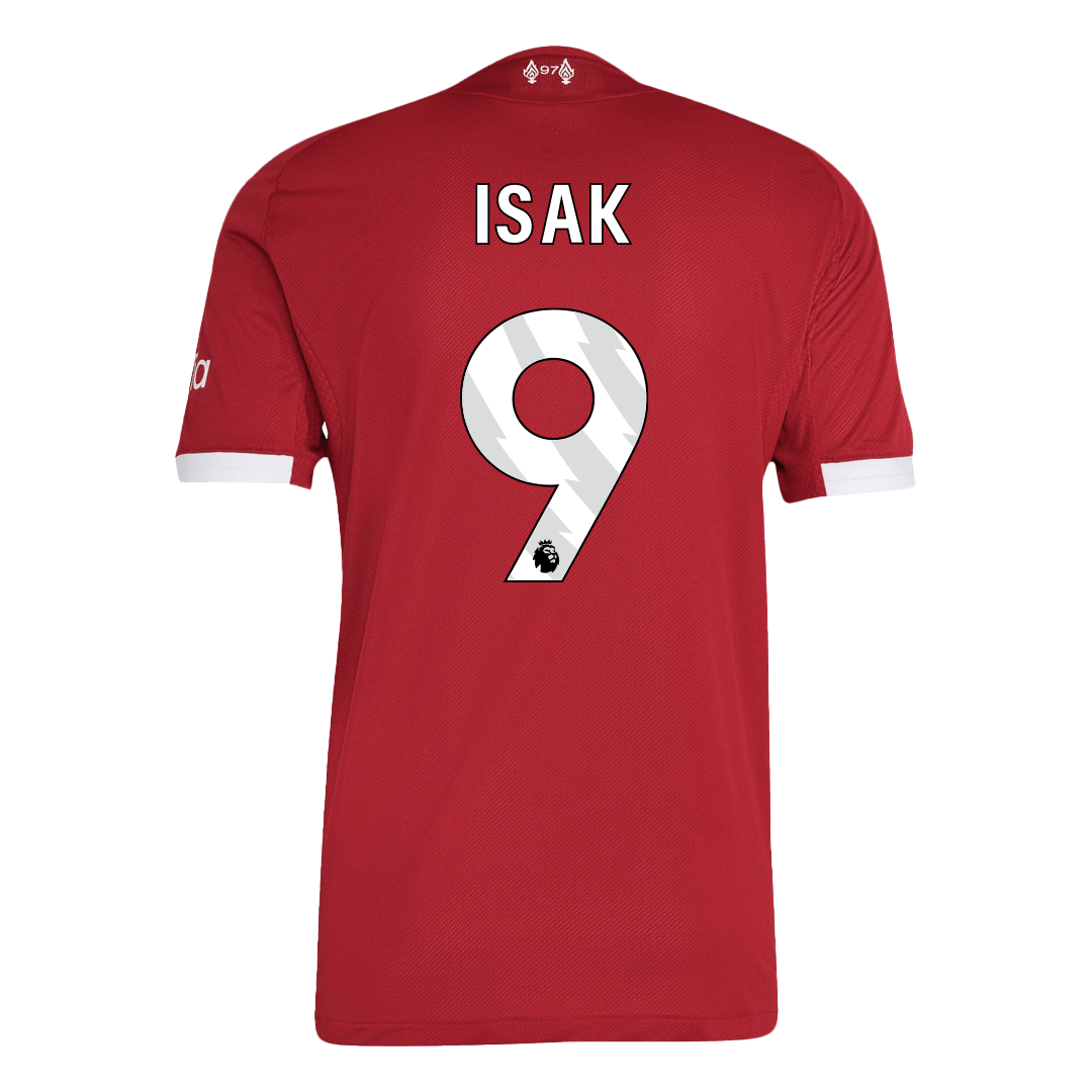 ISAK #9 Liverpool Home Match Jersey Player Version 2025/26 — Liverpool Home 2025/26