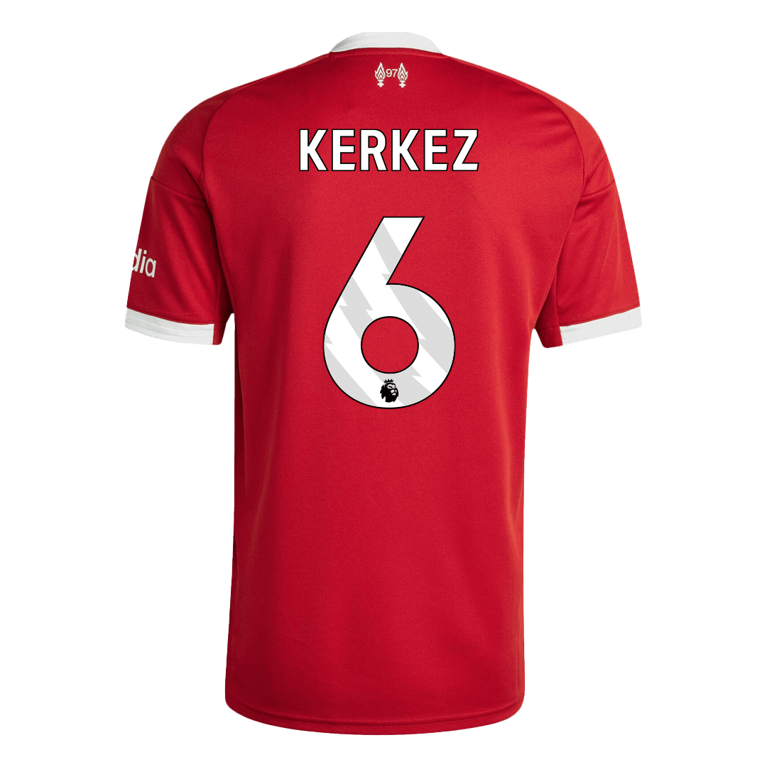 KERKEZ #6 Liverpool Home Jersey 2025/26 — Liverpool Home 2025/26