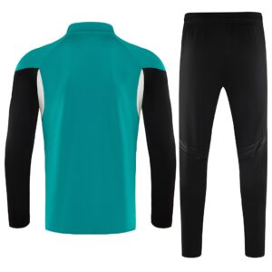 Kids Liverpool 1/4 Zipper Sweat Kit(Top+Pants) Green 2025/26 - Cancha Kits
