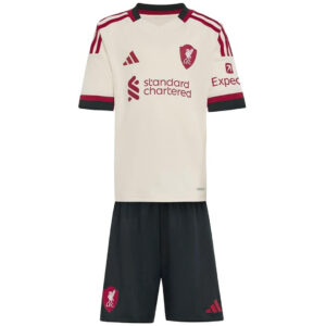 Kids Liverpool Away Jersey Full Kit 2025/26 - Cancha Kits