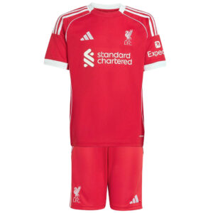 Kids Liverpool Home Jersey Full Kit 2025/26 - Cancha Kits
