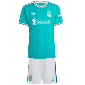 Kids Liverpool Third Jersey Full Kit 2025/26 - Cancha Kits