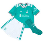 Kids Liverpool Third Jersey Full Kit 2025/26