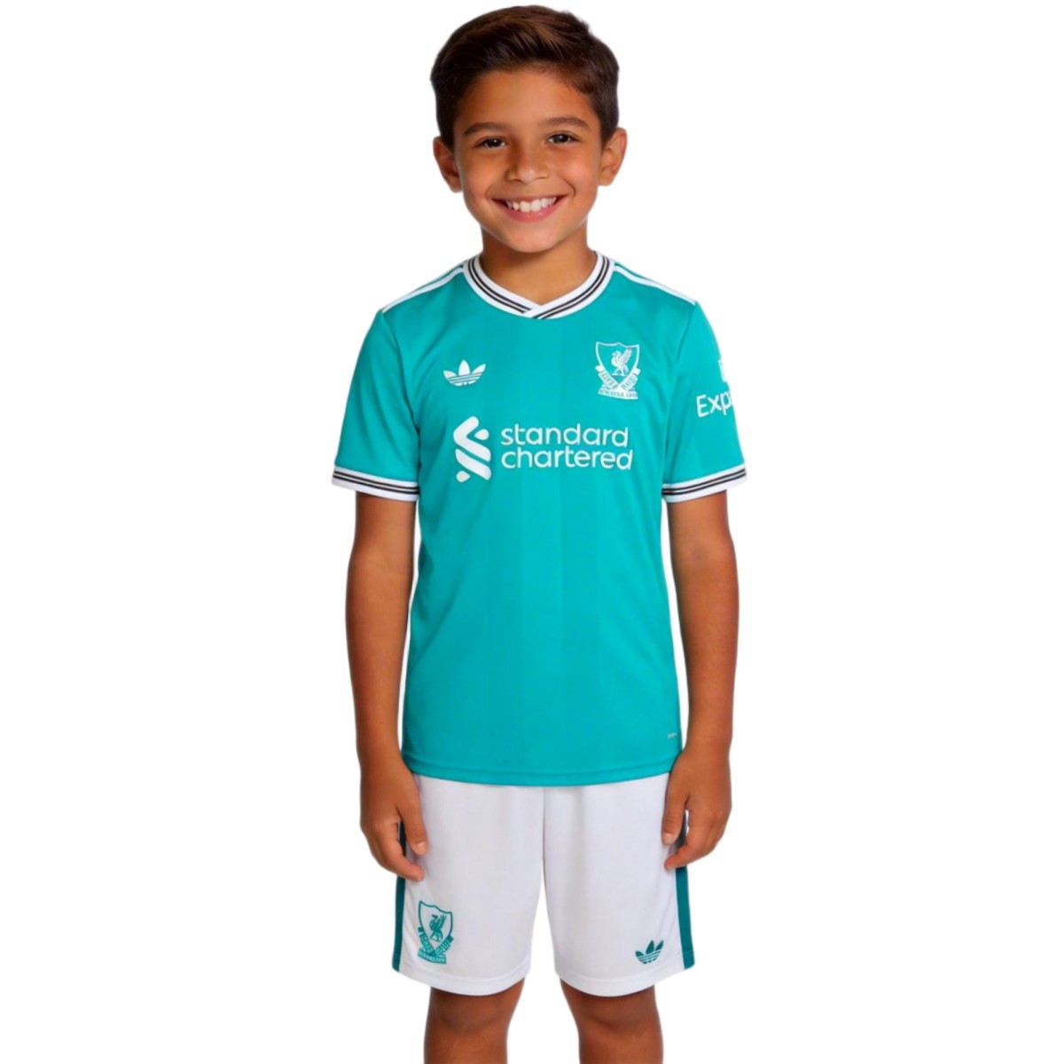 Kids Liverpool Third Jersey Kit — Liverpool Away 2024/25