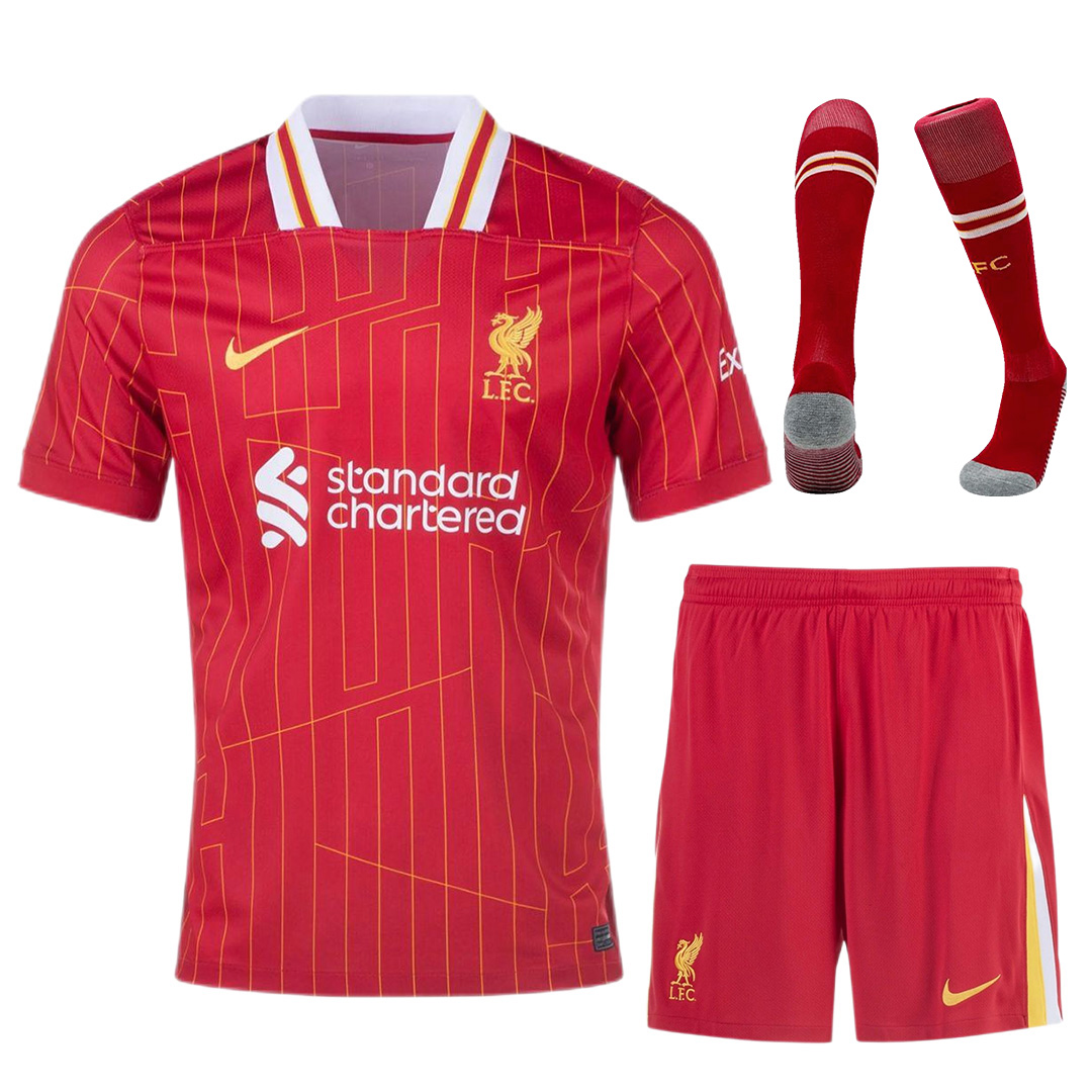 Liverpool Home Full Jersey Kit — Liverpool Home 2024/25