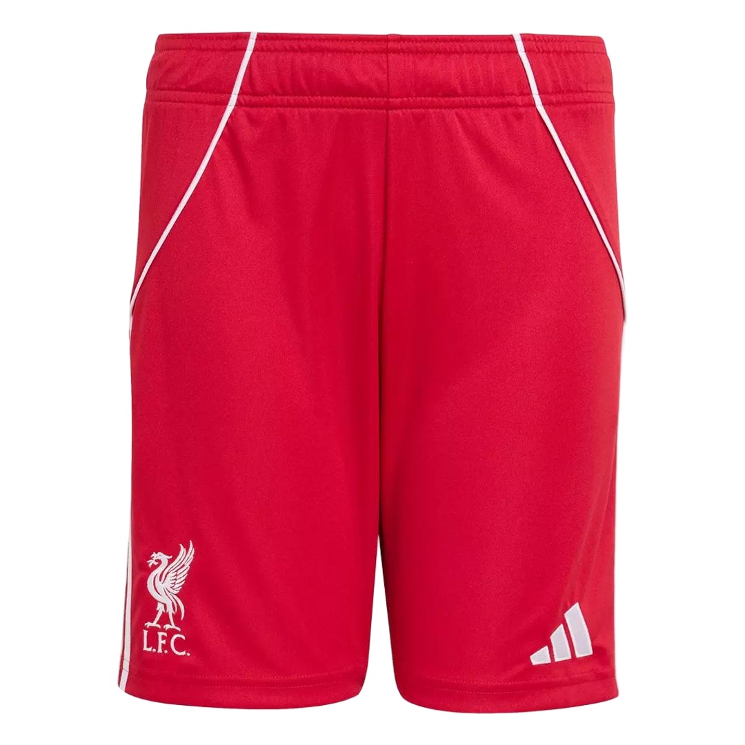 Liverpool Home Soccer Shorts 2025/26 — Liverpool Home 2025/26