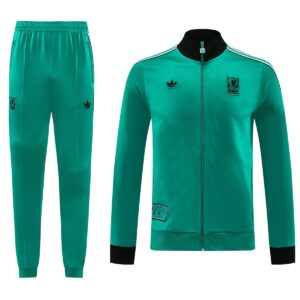 Liverpool Training Tracksuit Kit(Jacket+Pants) Green 2025/26 - Cancha Kits