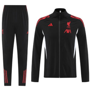 Liverpool Windbreaker Kit(Jacket+Pants) Black 2025/26 - Cancha Kits