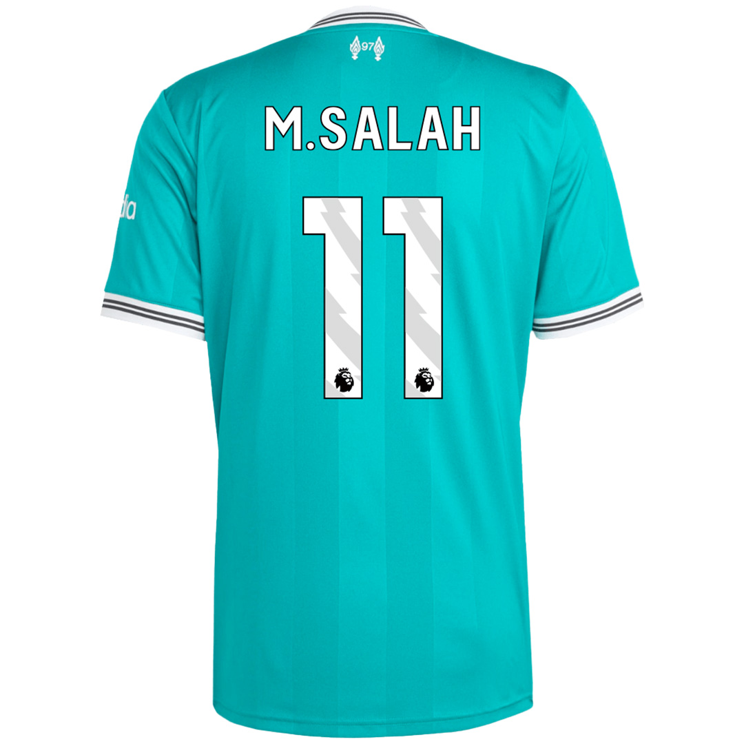 M.SALAH #11 Liverpool Third Jersey 2025/26 — Liverpool Third Away 2025/26