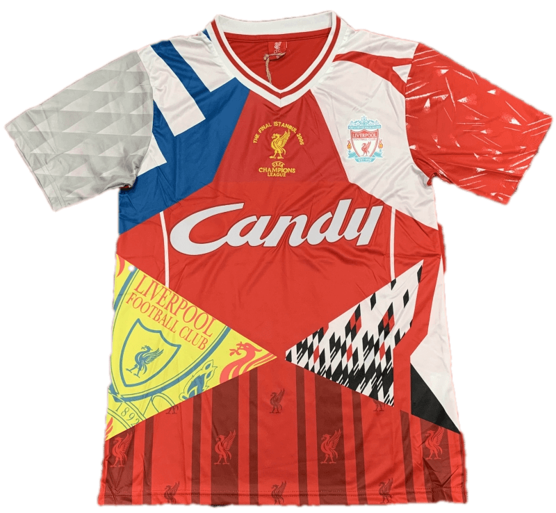 Retro Liverpool Commemorative Final Istanbul Jersey 2005 — Liverpool Retro 2005