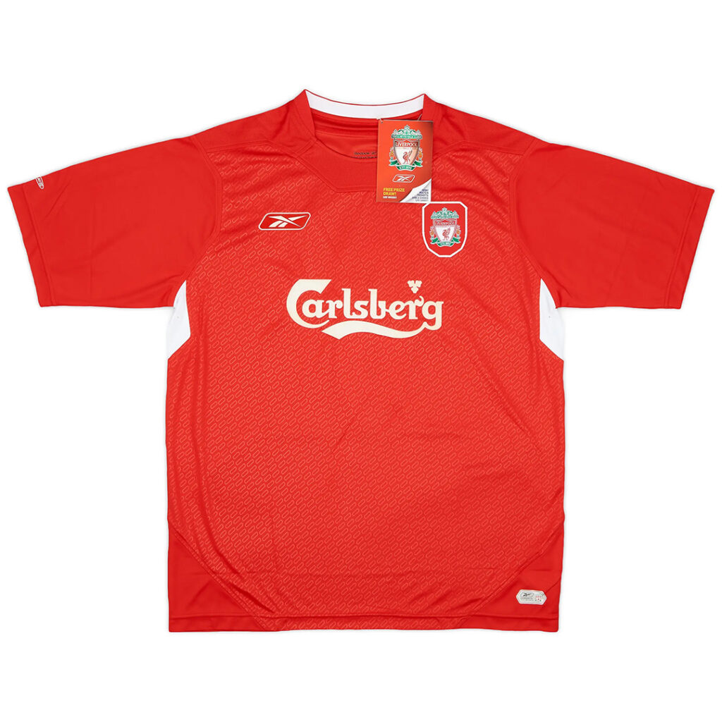 Retro Liverpool UCL Final Home Jersey 2005 - Cancha Kits