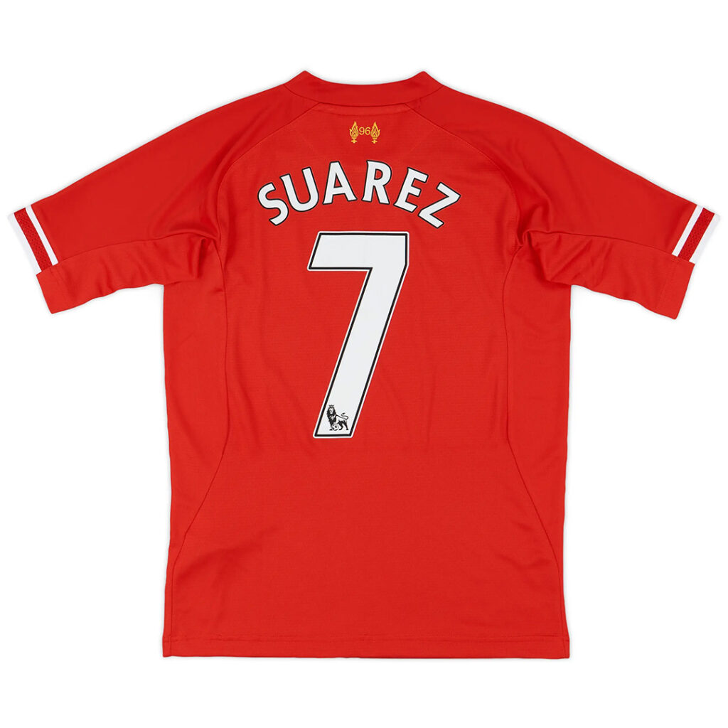 SUAREZ #7 Retro Liverpool Home Jersey 2013/14 - Cancha Kits