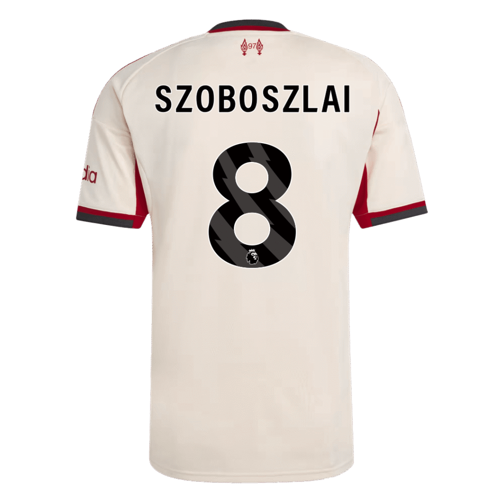 SZOBOSZLAI #8 Liverpool Away Jersey 2025/26 - Cancha Kits