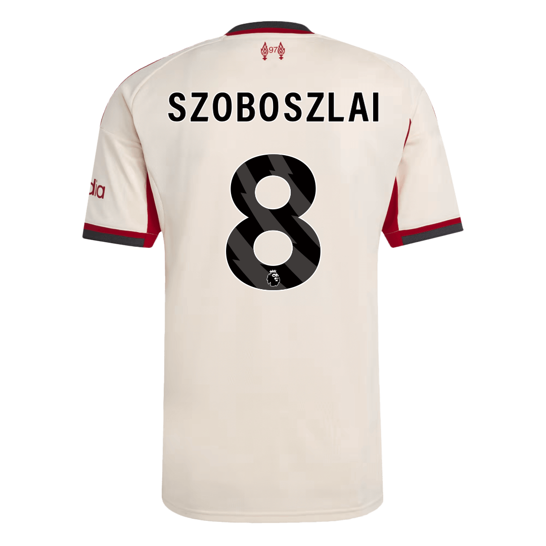 SZOBOSZLAI #8 Liverpool Away Jersey 2025/26 — Liverpool Away 2025/26