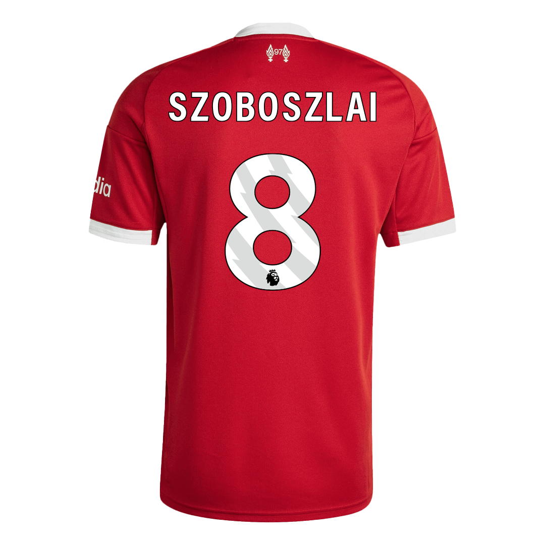 SZOBOSZLAI #8 Liverpool Home Jersey 2025/26 — Liverpool Home 2025/26