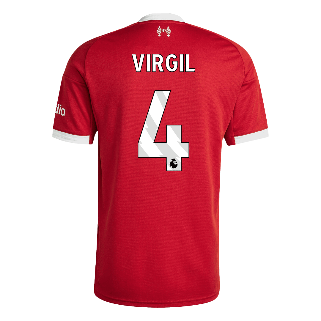VIRGIL #4 Liverpool Home Jersey 2025/26 — Liverpool Home 2025/26