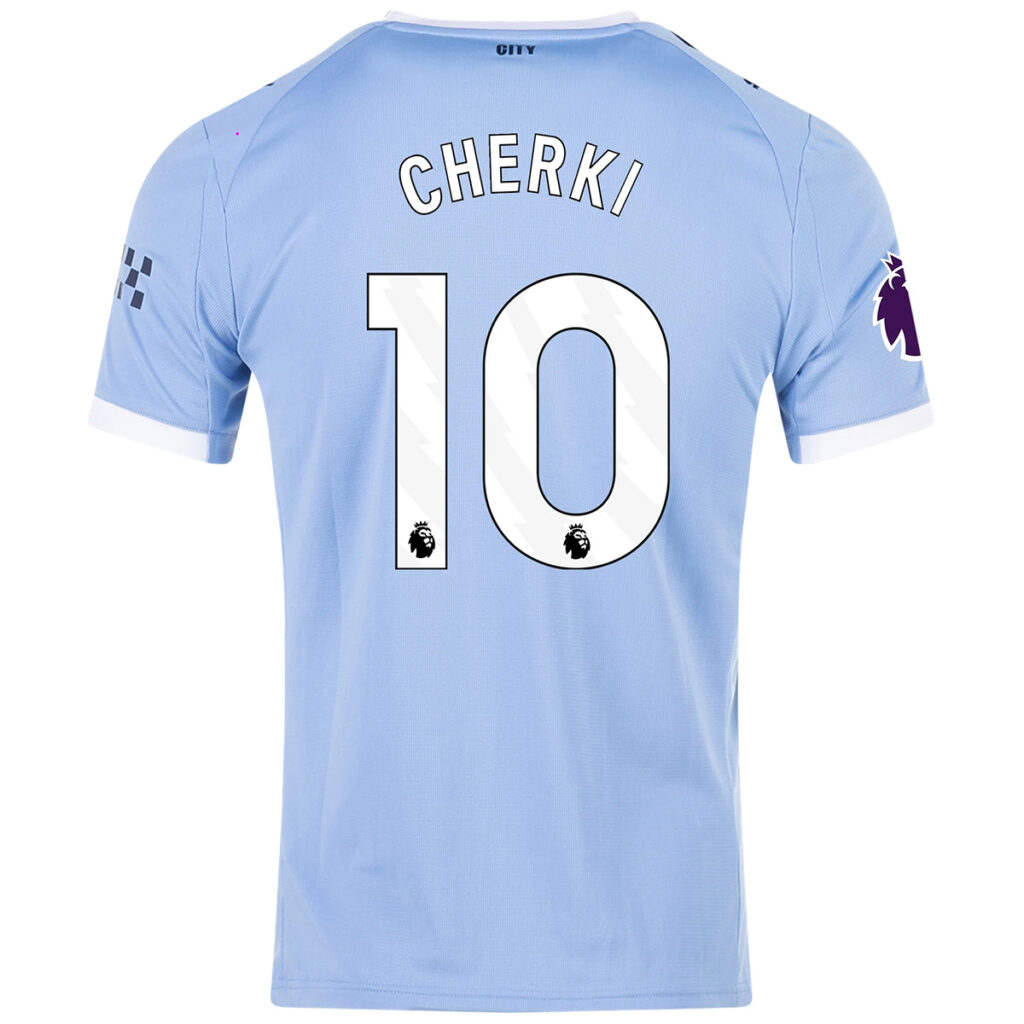CHERKI #10 Manchester City Home Jersey 2025/26 - Cancha Kits