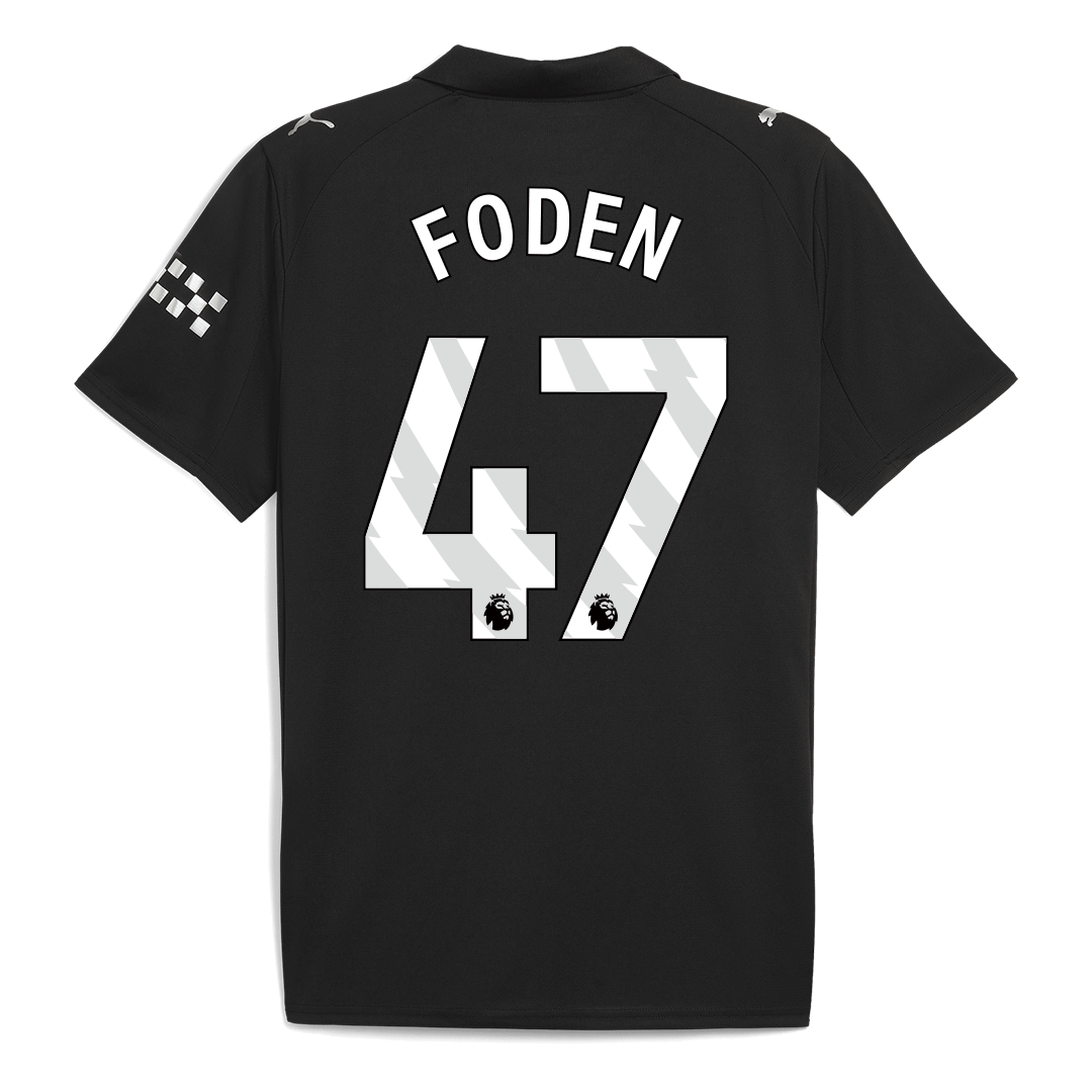 FODEN #47 Manchester City Away Jersey 2025/26 — Manchester City Away 2025/26