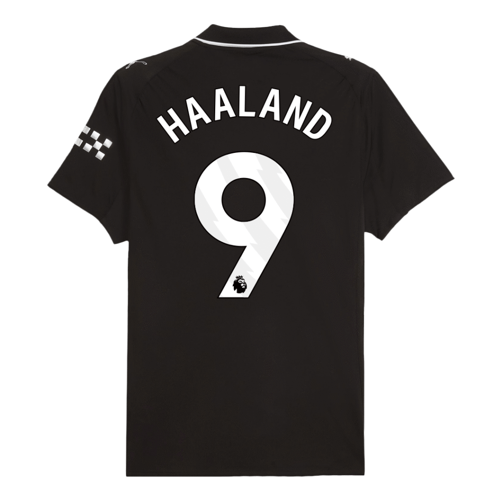 HAALAND #9 Manchester City Away Match Jersey Player Verison 2025/26 - Cancha Kits
