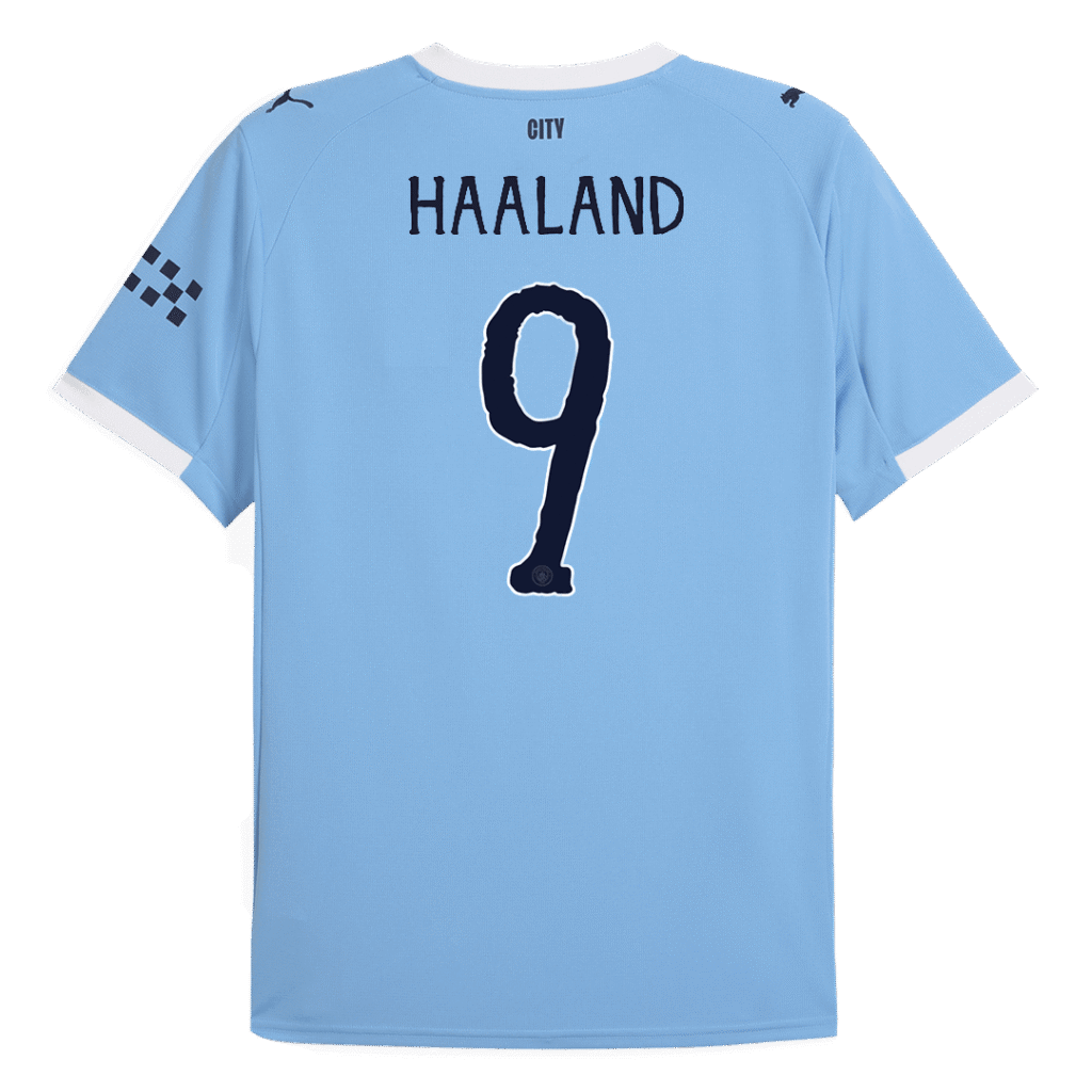 HAALAND #9 Manchester City Home Jersey 2025/26 – Club World Cup - Cancha Kits