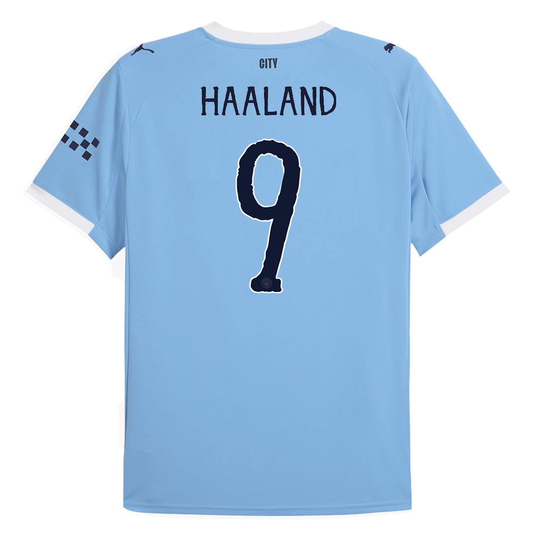 HAALAND #9 Manchester City Home Jersey 2025/26 - Club World Cup — Manchester City Home 2025/26